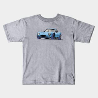 Ginetta G4 Vintage Sports Car in Blue Kids T-Shirt